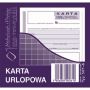 Druk MiP Karta Urlopowa 2/3 A6/40 - 2